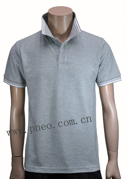 高檔精棉灰色白邊