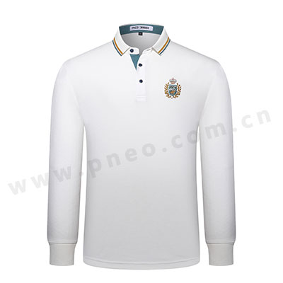 派尼歐長袖polo衫定制